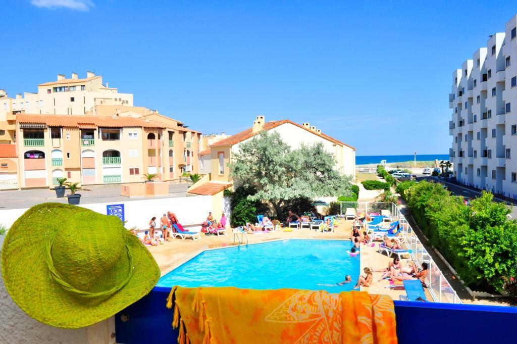 Residence Goelia Le Grand Bleu Le Barcarès Buitenkant foto
