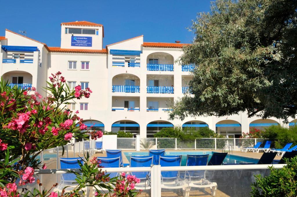 Residence Goelia Le Grand Bleu Le Barcarès Buitenkant foto