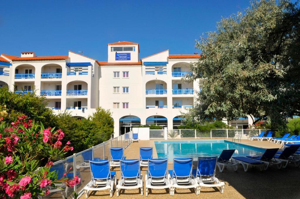 Residence Goelia Le Grand Bleu Le Barcarès Buitenkant foto